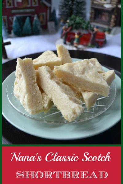 A recipe for scotch shortbread that is a Christmas tradition passed down through the years