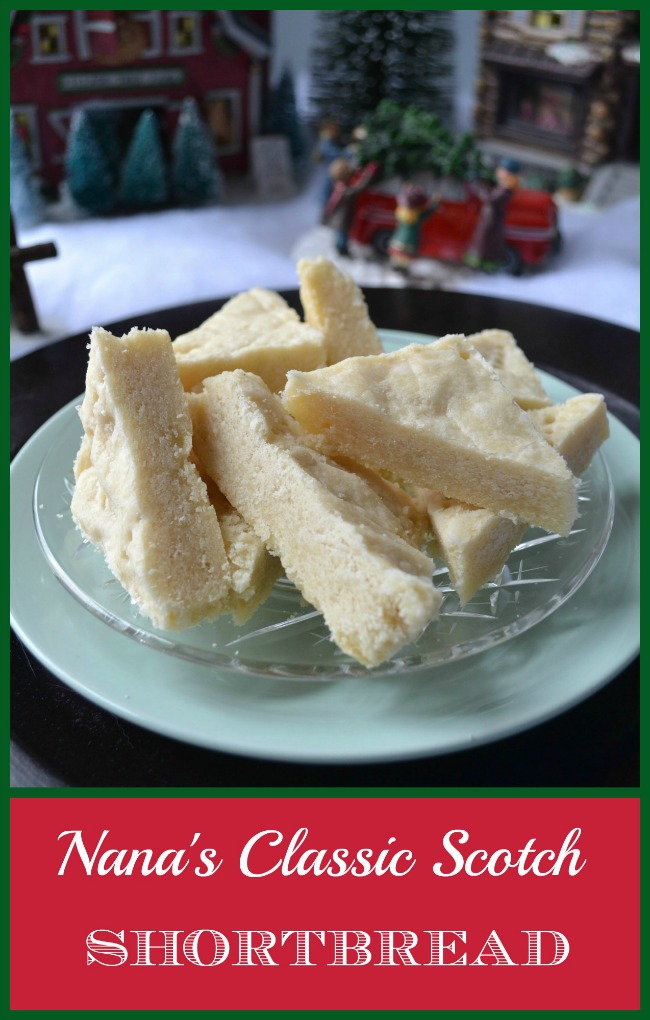 A recipe for scotch shortbread that is a Christmas tradition passed down through the years