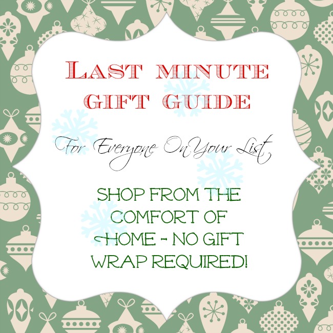 Last minute gift guide. Finish your Christmas shopping without leaving home!