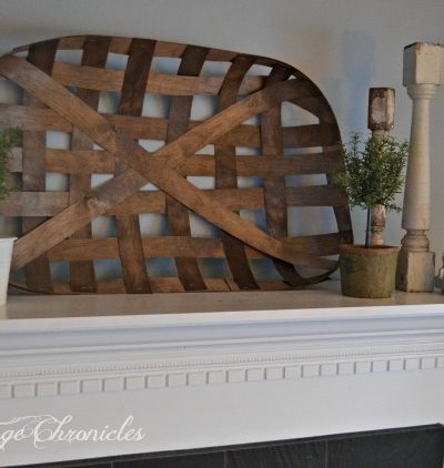 Best of Red Cottage Chronicles An easy DIY decorative tobacco basket tutorial