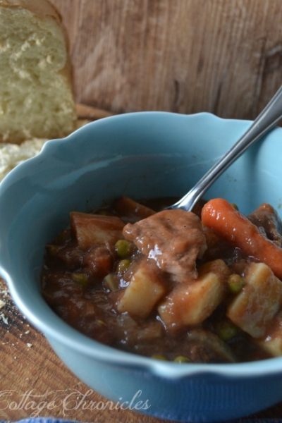 A delicious slow cooker meal for a cold winter day