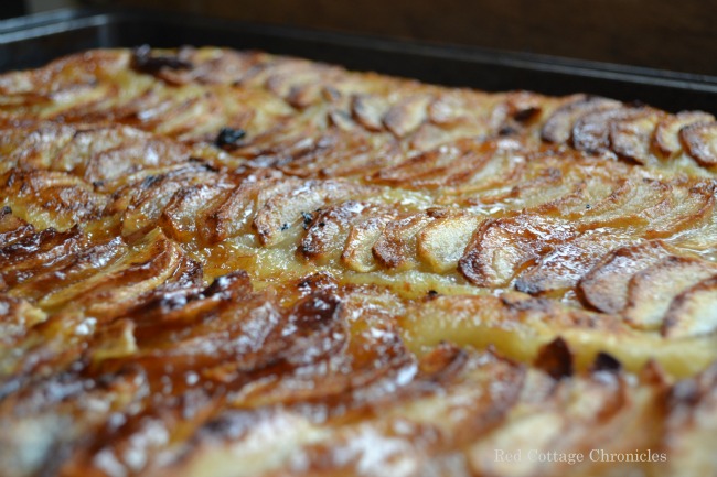 Crispy and sweet, this caramelized apple puff pastry is delicious