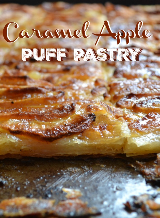 A crisp, caramelized apple puff pastry tart looks like it came straight from the bakery