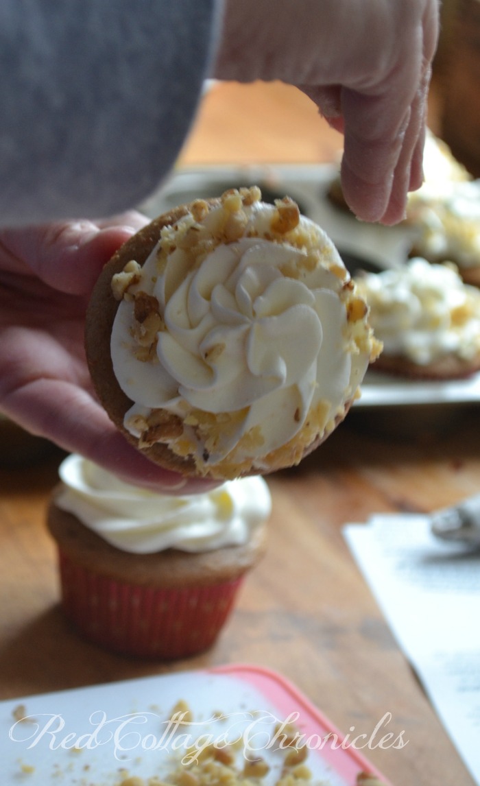 Easy Carrot and Coconut Cupcakes from a mix