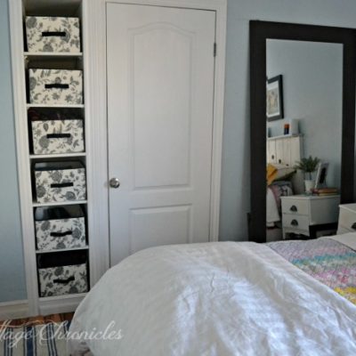 Surprising Storage Solution for a Small Bedroom