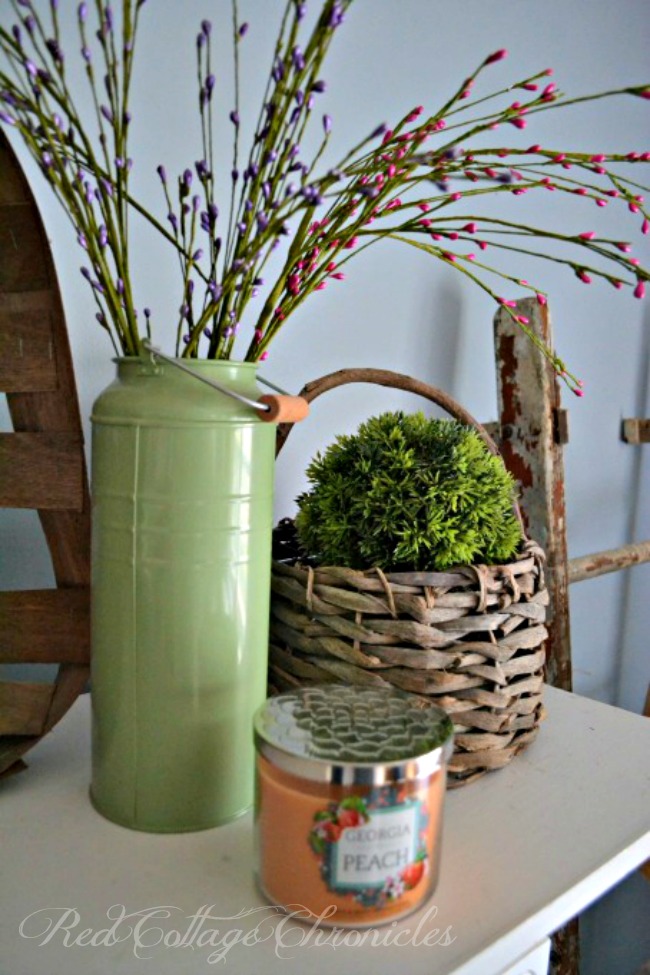 Spring Mantel Style for less than $10