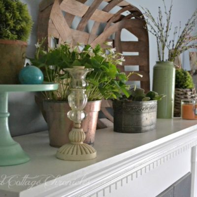 Spring Mantel Style