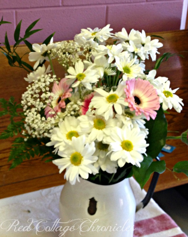 Simple Market Flower Arrangement