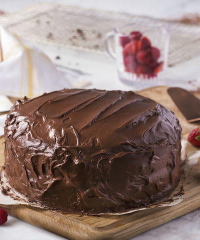 Vegan Chocolate Cake made with Almond Breeze