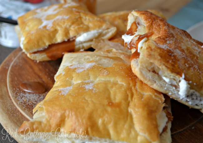 Salted Caramel Puff Pastry made with Windsor Table Salt