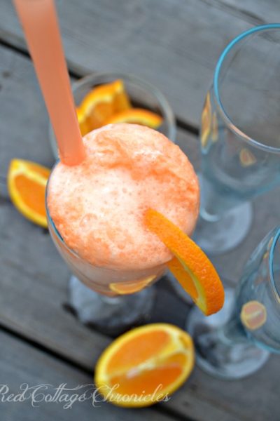 Summer Drink Series Coconut Creamsicle
