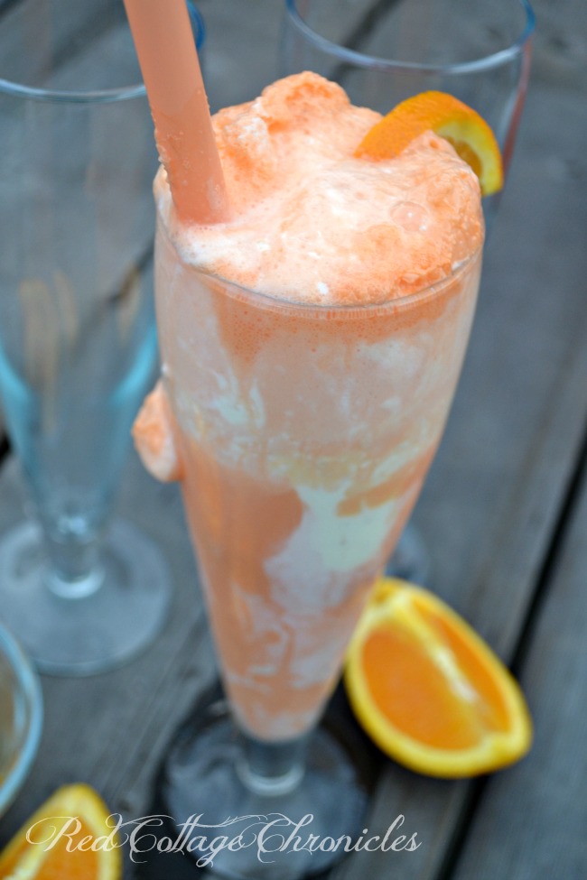 Summer Drink Series Coconut Creamsicle