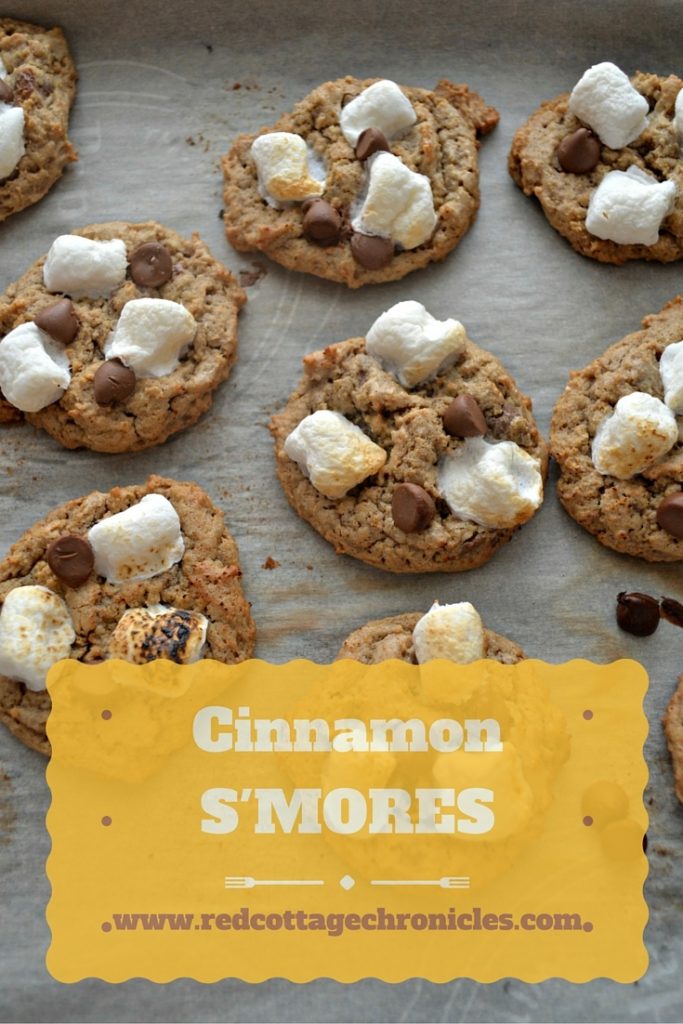 Cinnamon S'mores Cookies