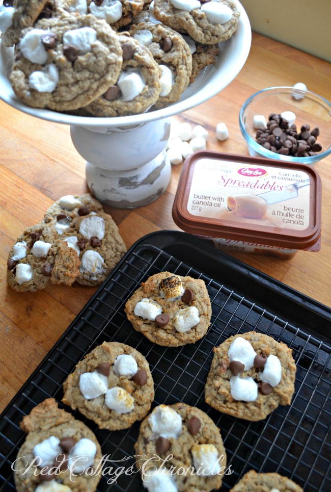 Cinnamon S'mores Cookies