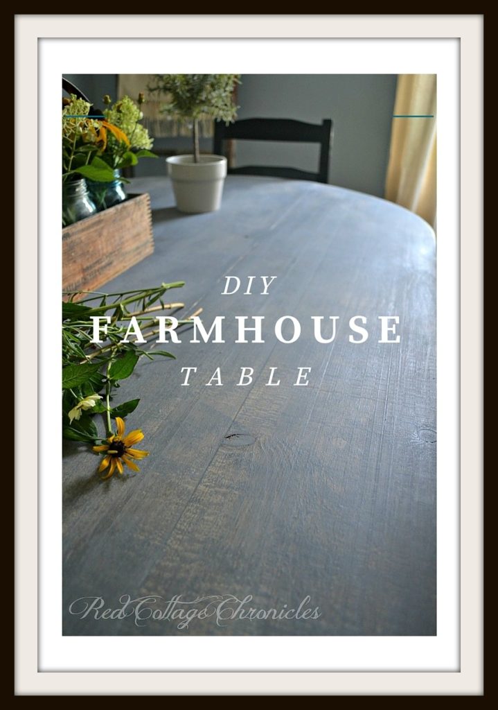 DIY Farmhouse Table