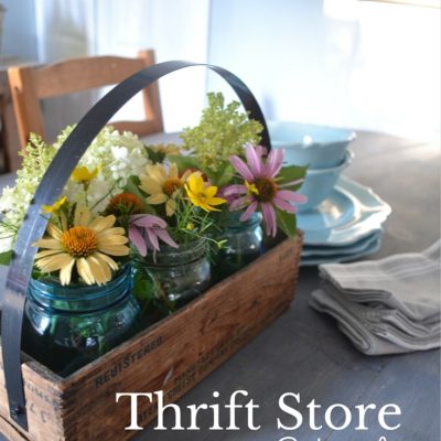 Thrift Store Decor Upcycle Challenge – Fixer Upper Style