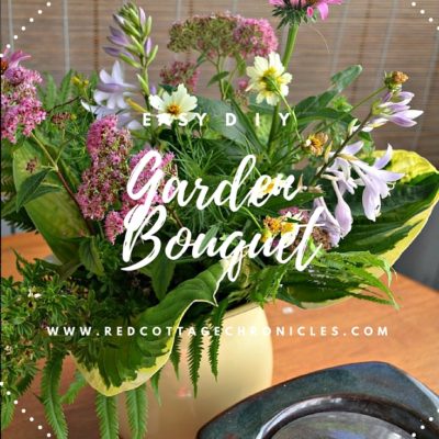 DIY Garden Flower Bouquet