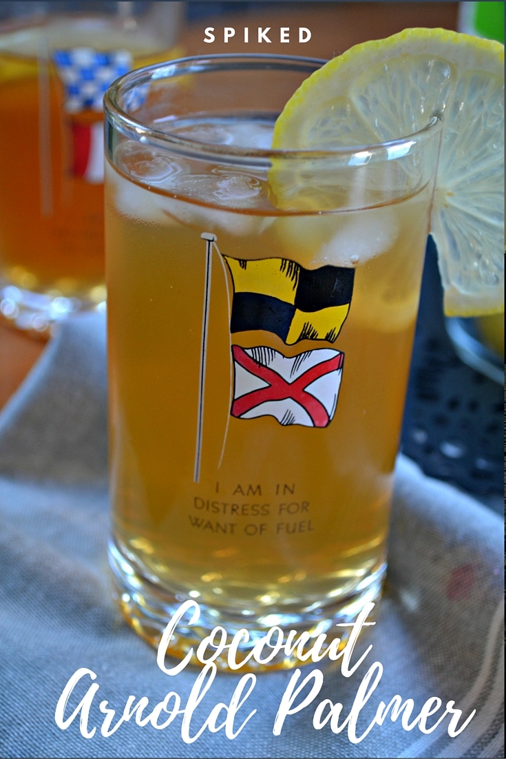 spiked coconut arnold palmer