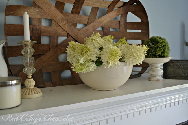 Easy DIY Hydrangea Arrangement