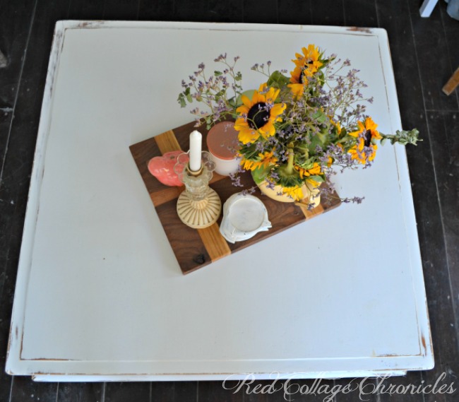 Thrift Store Decor Upcycle Challenge Coffee Table Makeover