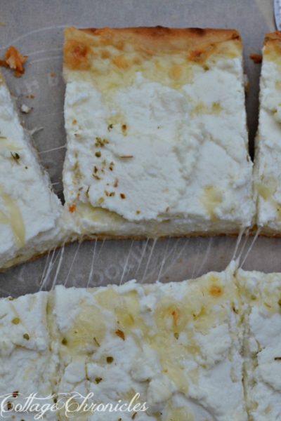My take on White Pizza