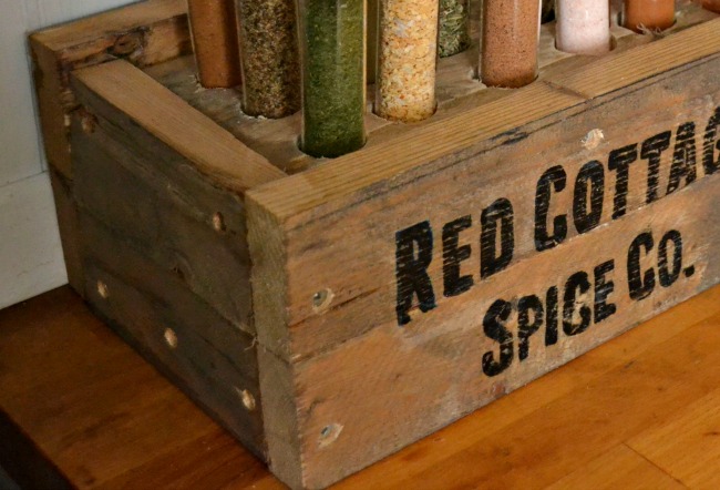 test tube pallet spice rack