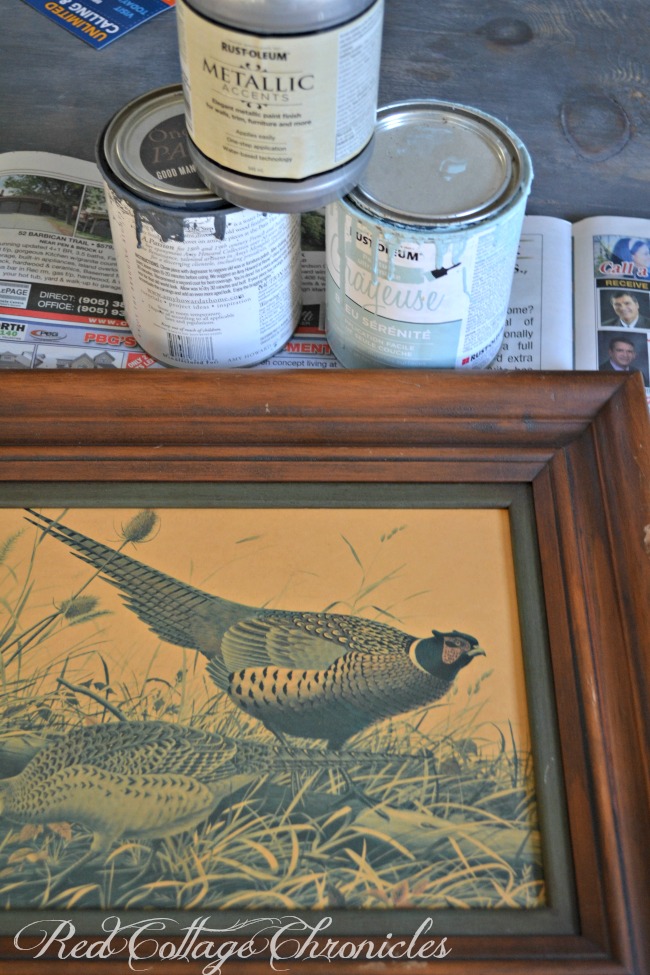 thrift store decor upcycle challenge