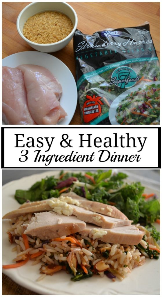 easy healthy dinner with a gourmet flare