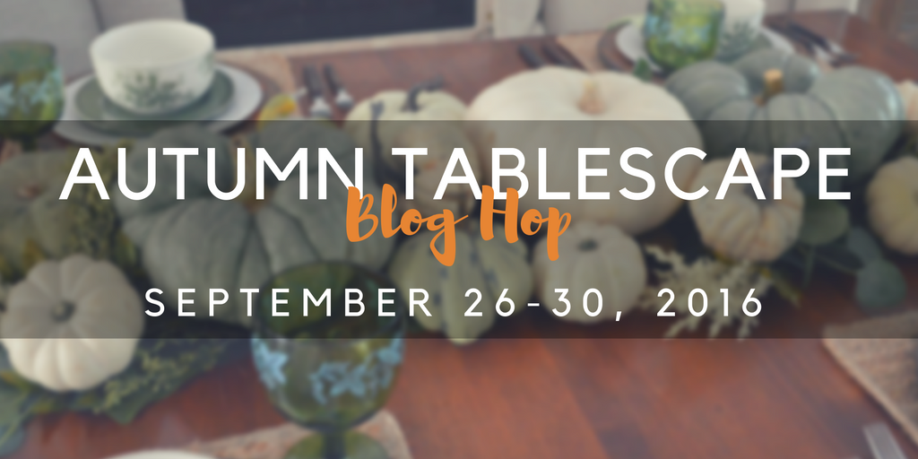 autumn tablescape