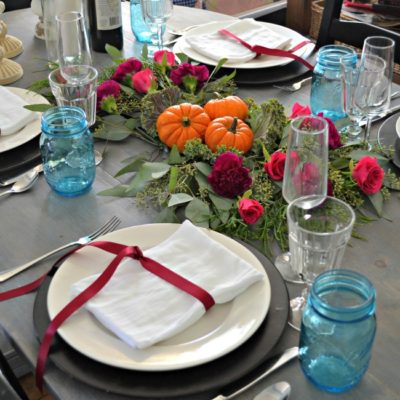 Autumn Tablescape