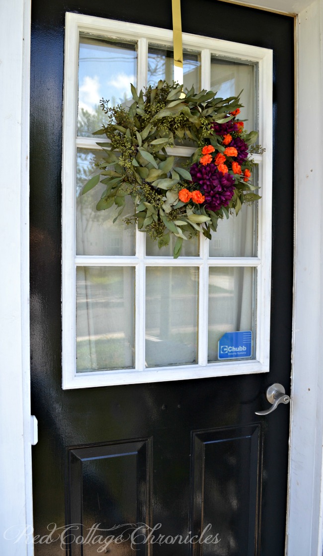 seeded eucalyptus autumn wreath