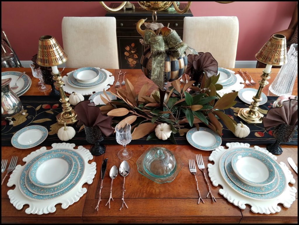 fall table decor