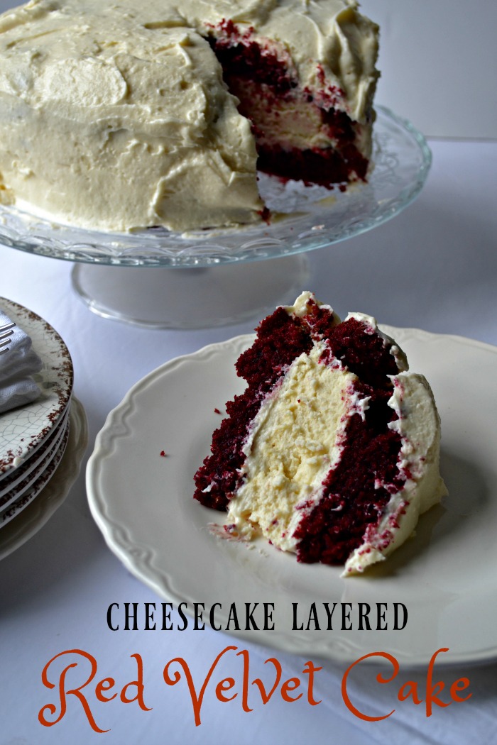 Cheesecake Factory Inspired Red Velvet Cheesecake