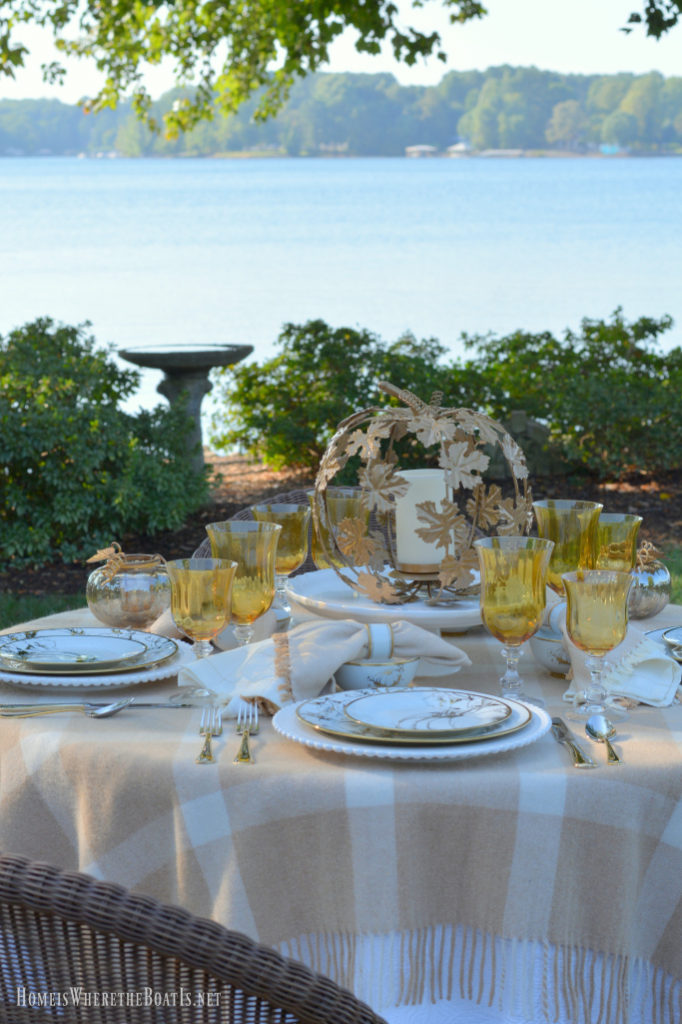 fall table decor