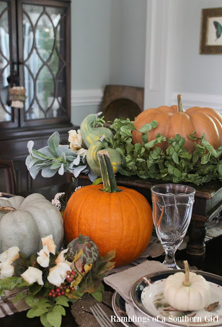 fall table decor