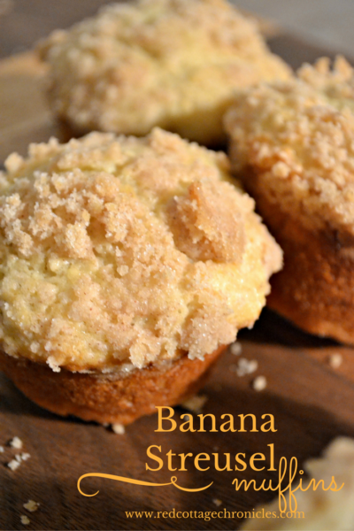 banana-streusel muffins