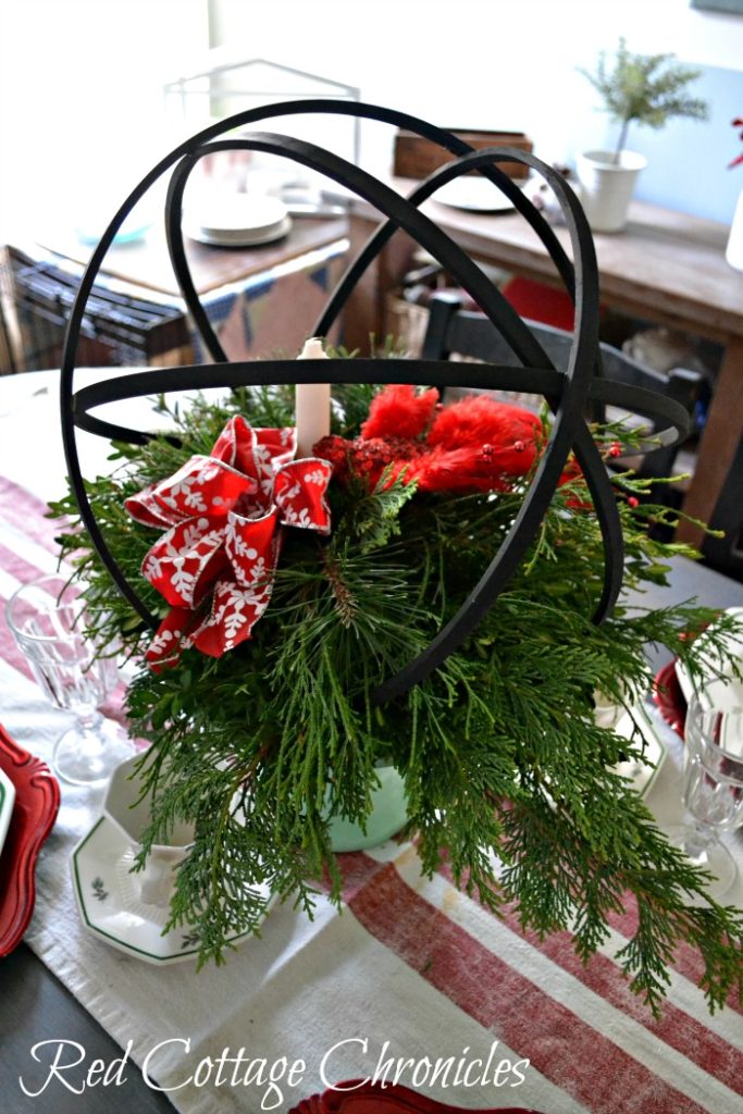 DIY Christmas Centrepiece