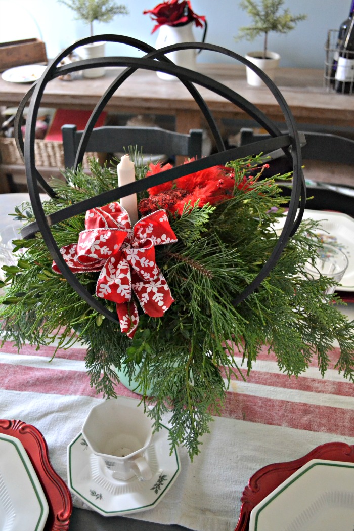 DIY Christmas Centerpiece