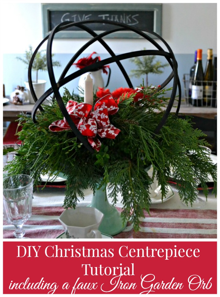 DIY Christmas Centrepiece