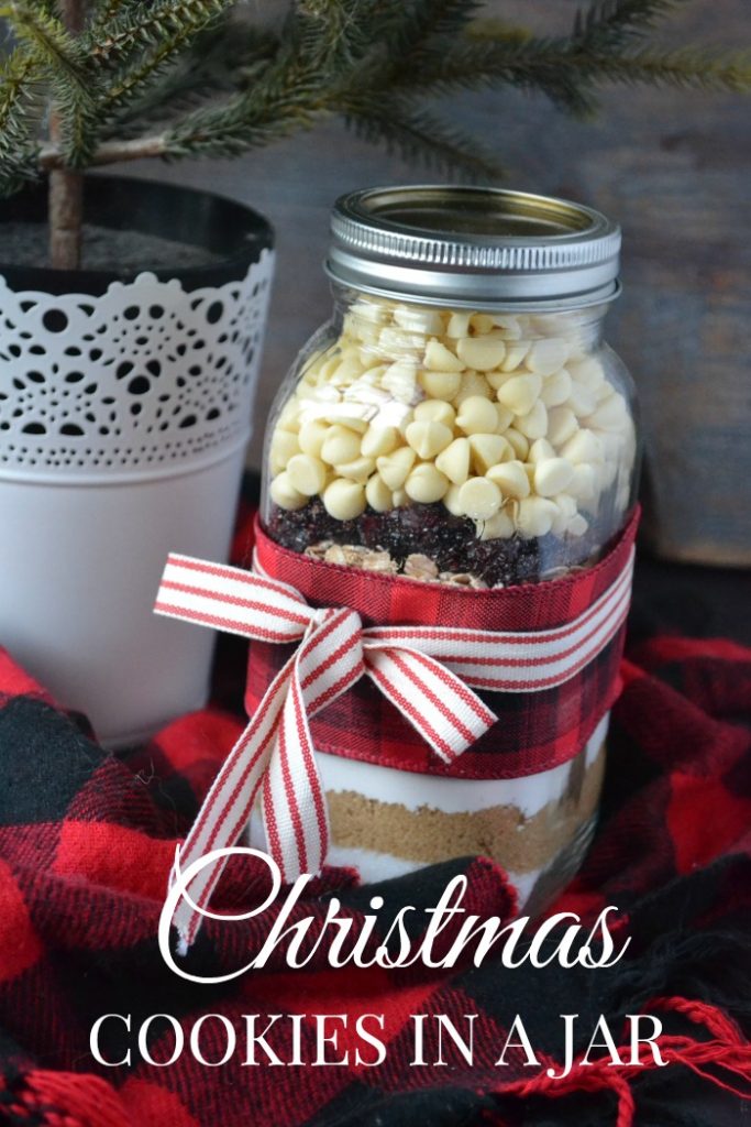 Christmas Cookies in a Jar