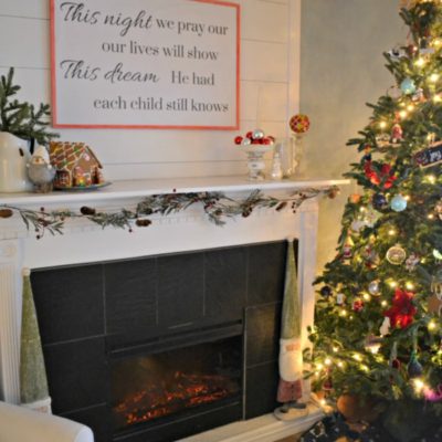 Our Christmas Mantel