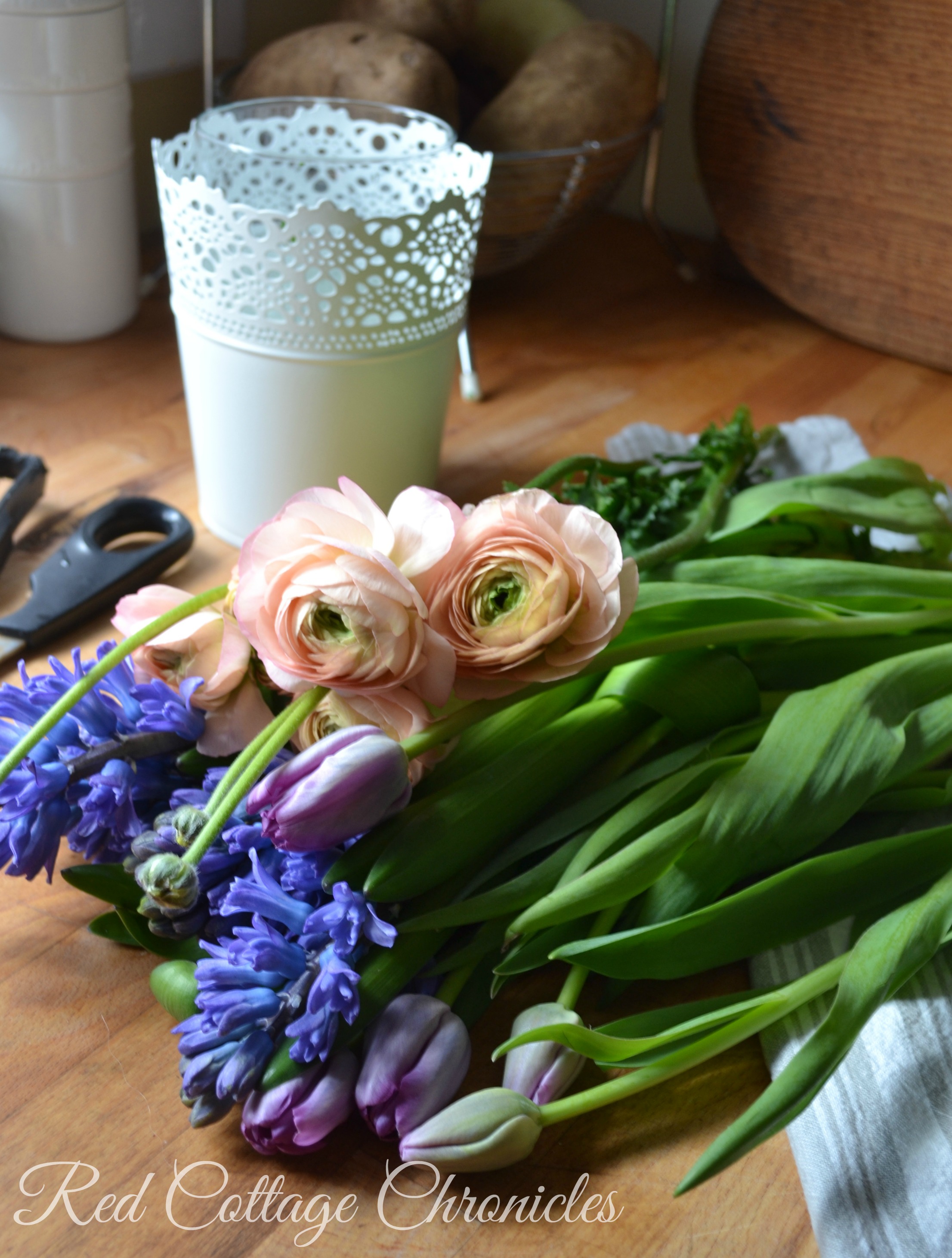 market flower bouquets