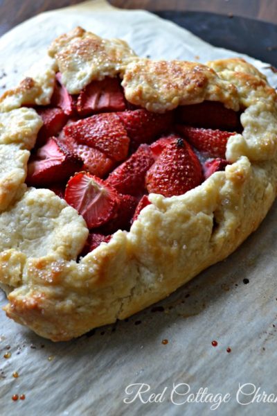 Strawberry Gallette