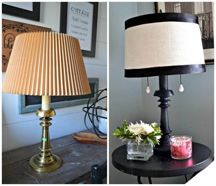 How To Clean Brass Lamps  Thrifted Lamp Clean and Restore 