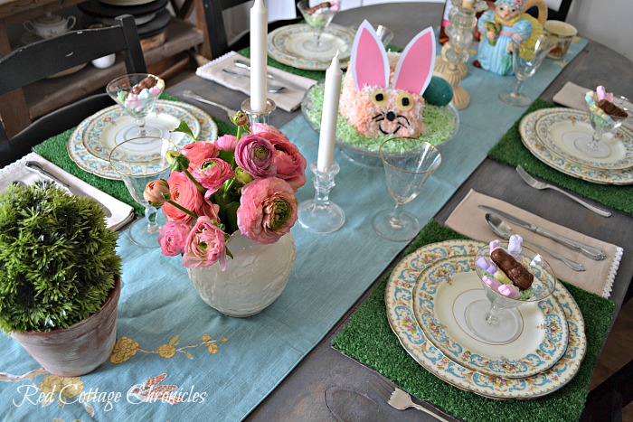 spring table setting