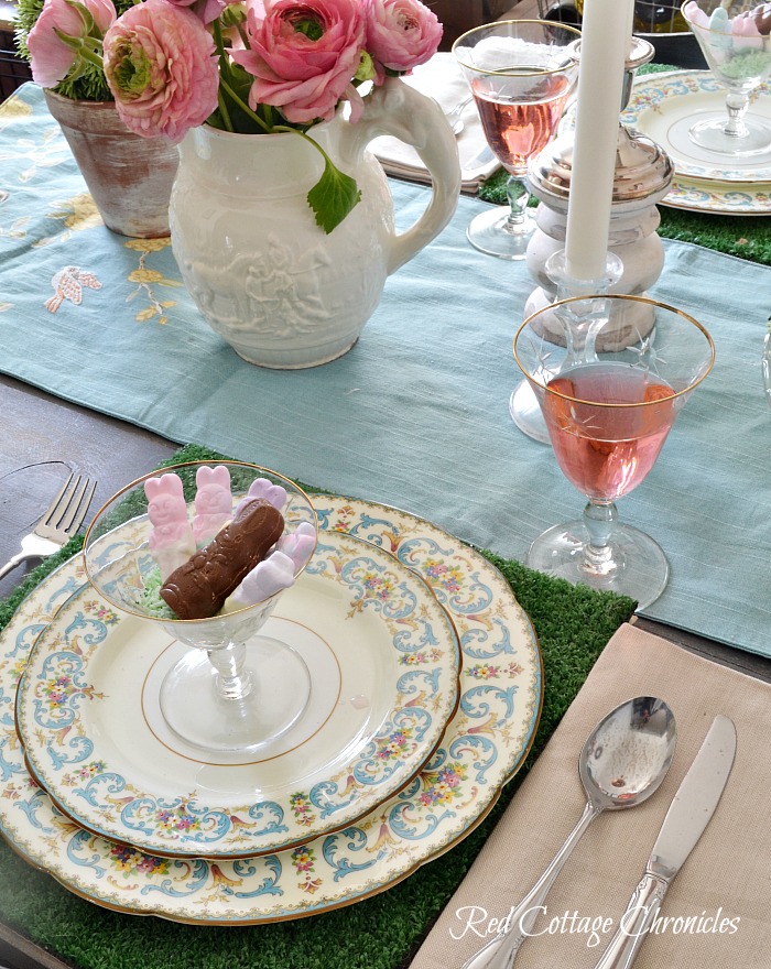 spring table setting