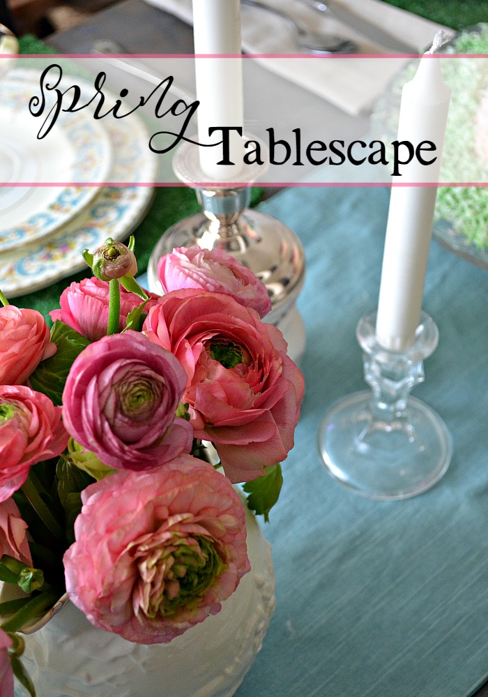 Spring Table Setting Red Cottage Chronicles