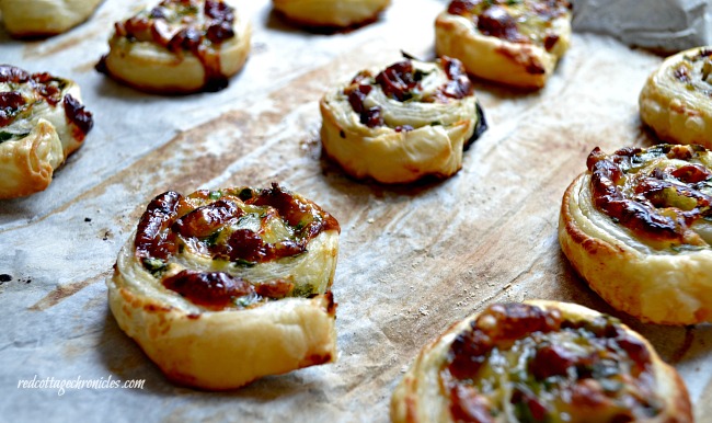 Easy Appetizer Recipe using puff pastry