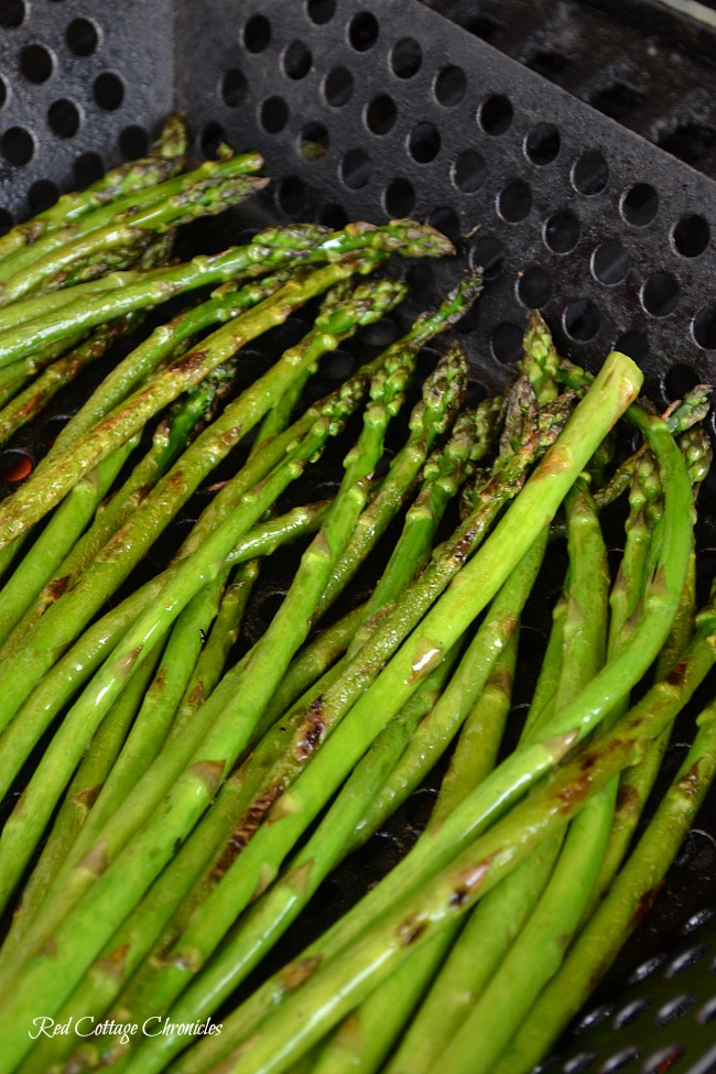 balsamic grilled asparagus nachos