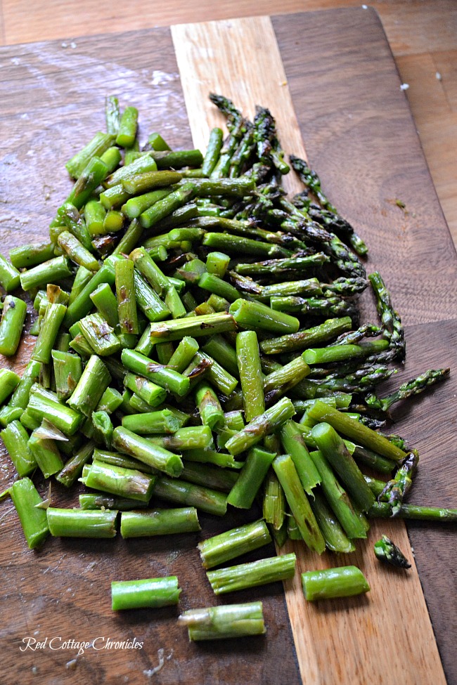 grilled asparagus nachos